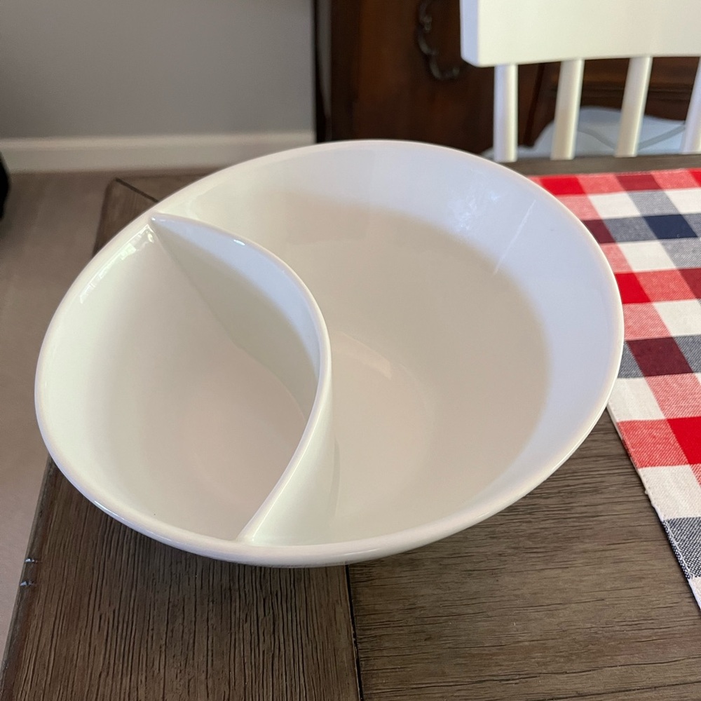 Storehouse chip and dip bowl